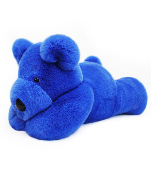 Меховые игрушки, игрушки из меха, игрушки из натурального меха, Мишка-подушка «Альберт»